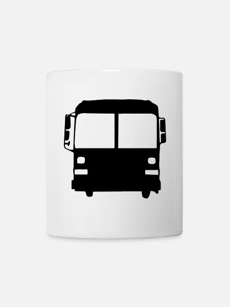 Bus / Busfahrer / Arbeit / Job - Tasse - Weiß