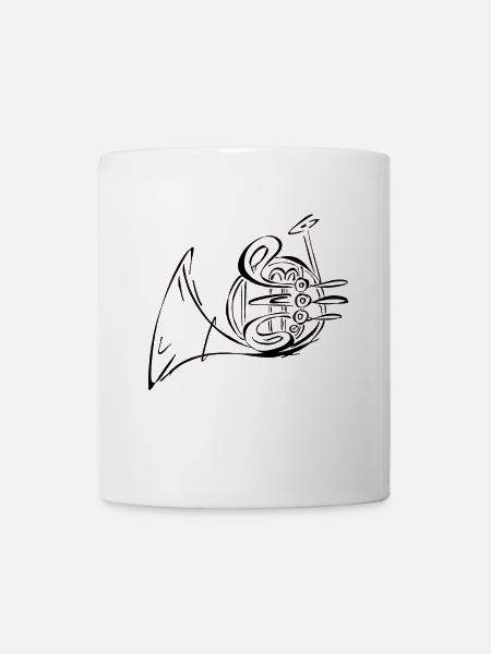 French Horn - Mug blanc - blanc