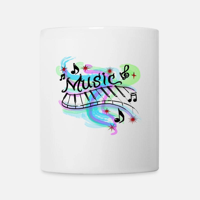 Musik - Tasse - Weiß