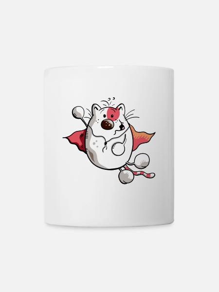 Super Chat - Mug blanc - blanc