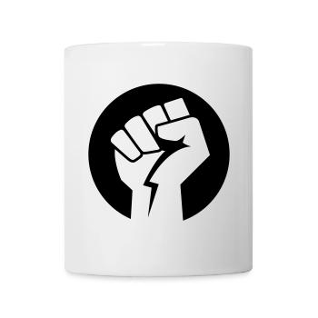 faust revolution kraft - Tasse - Weiß - Vorne