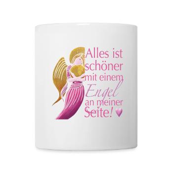Engel an meiner Seite - Sonja Ariel von Staden - Tasse - Weiß - Vorne
