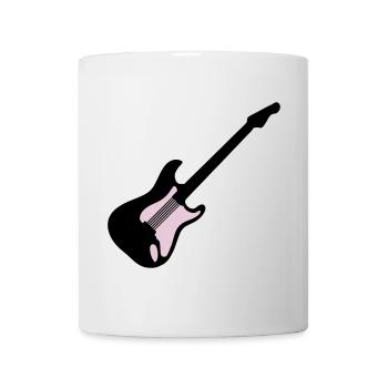 Guitare - Mug blanc - blanc - Devant