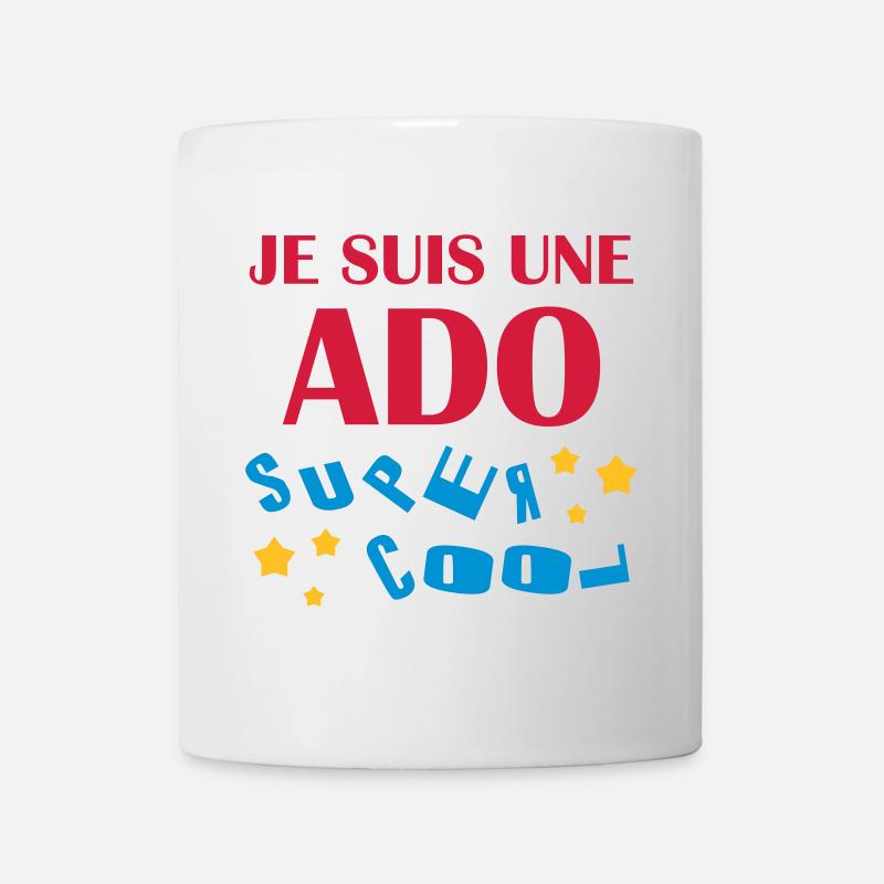 Ado - Adolescent - Adolescente - Famille - Jeune - Mug - white