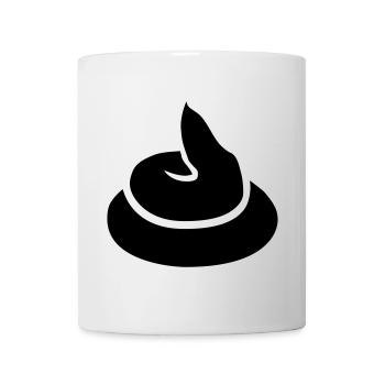 Scheißhaufen - Tasse - Weiß - Vorne