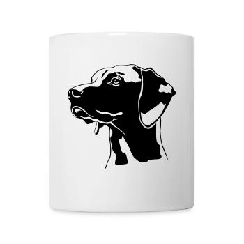 Magyar Vizsla Kopf - Tasse - Weiß - Vorne