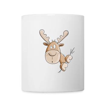 Funny Moose I Moose I Deer - Mug - white - Front