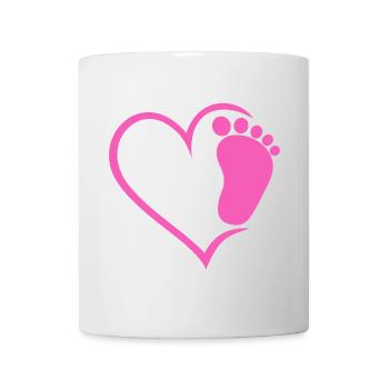 Baby Footprint - Mug - white - Front
