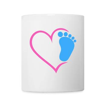 Baby Footprint - Mug - white - Front