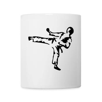 Sport Kampfsport - Tasse - Weiß - Vorne