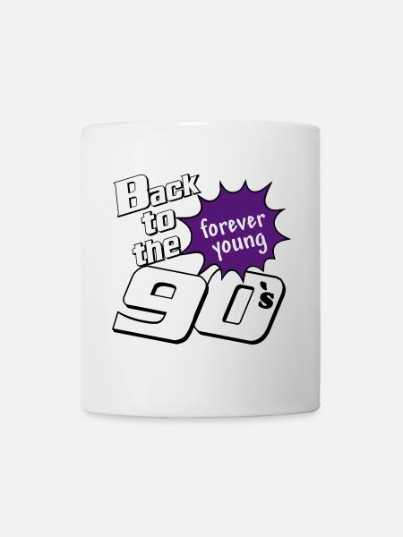 90s Party , Theme Party , forever Young (25) - Mug - white