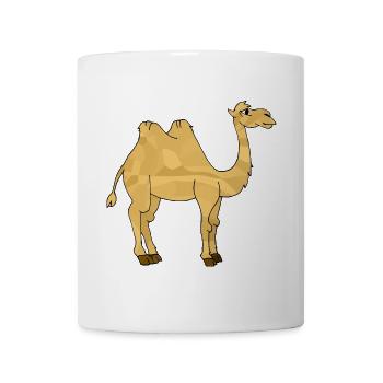 Kamel - Tasse - Weiß - Vorne