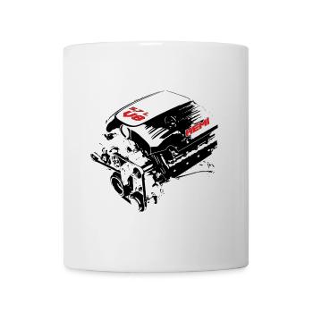 Hemi Motor - Tasse - Weiß - Vorne