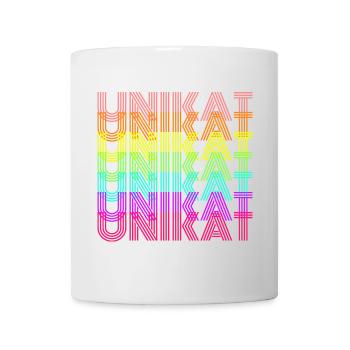Unikat Bunt - Tasse - Weiß - Vorne