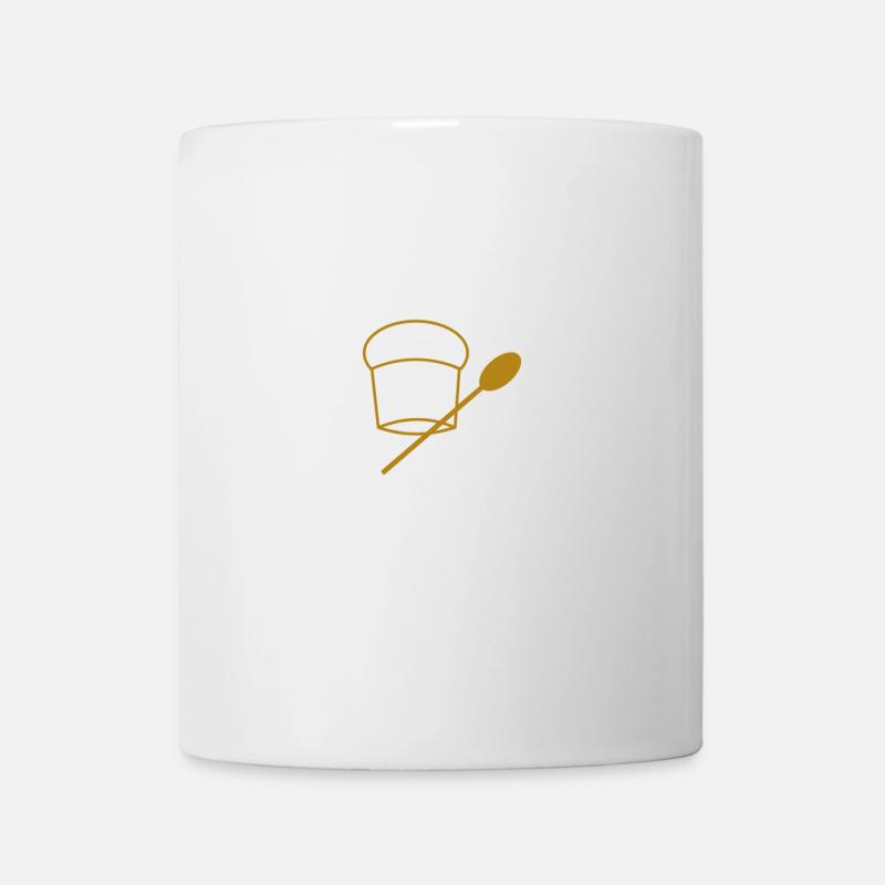 Kochlöffel - Tasse - Weiß
