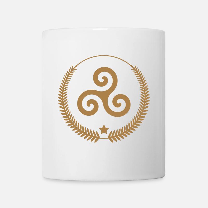 Bretagne - Breizh - BZH - Tasse - Weiß