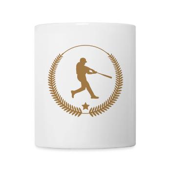 Baseball⚾ - Tasse - Weiß - Vorne