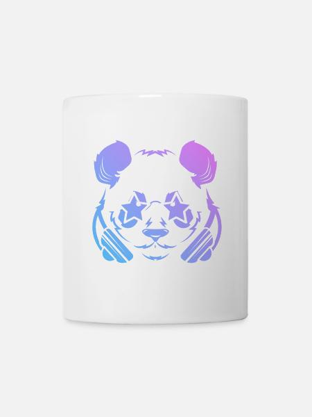 Panda Pandabär - Mug blanc - blanc