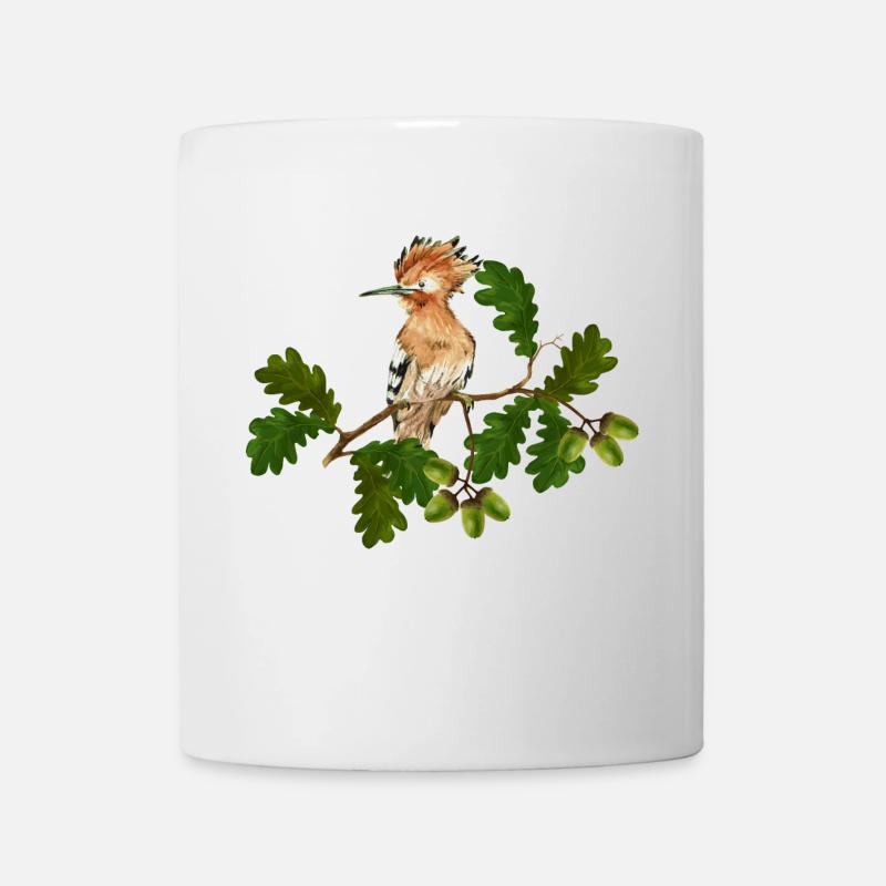 Bunter Vogel - Tasse - Weiß