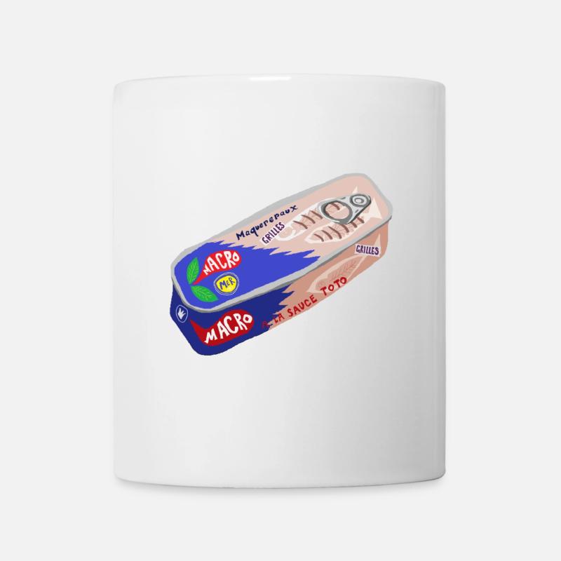 maquereaux - Mug blanc - blanc