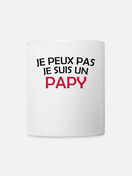je peux pas je suis un papy - Mug blanc - blanc
