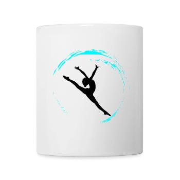 gymnastique rythmique - Mug blanc - blanc - Devant