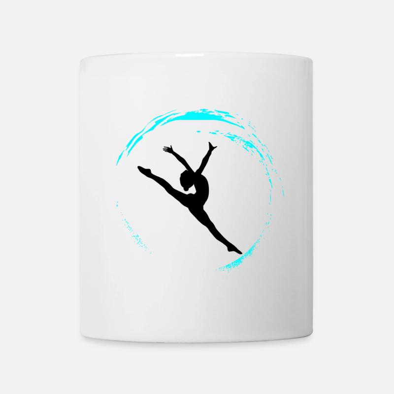 rhythmic gymnastics - Tasse - Weiß
