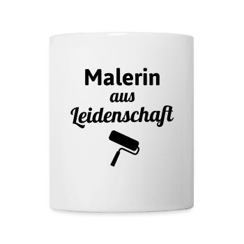 Malerin aus Leidenschaft - Tasse - Weiß - Vorne