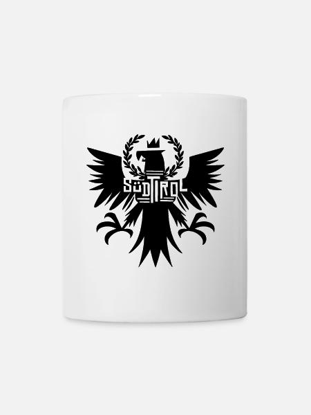 Abstract Transition Floral Pattern - Mug - white