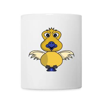 Pipomat der Spatz aus dem Comicbuch - Tasse - Weiß - Vorne
