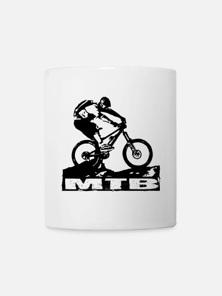 MTB - Tasse - Weiß