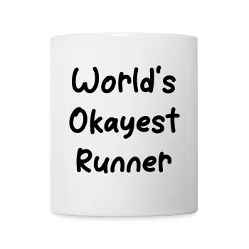 World's okayest Runner - Mug - white - Front