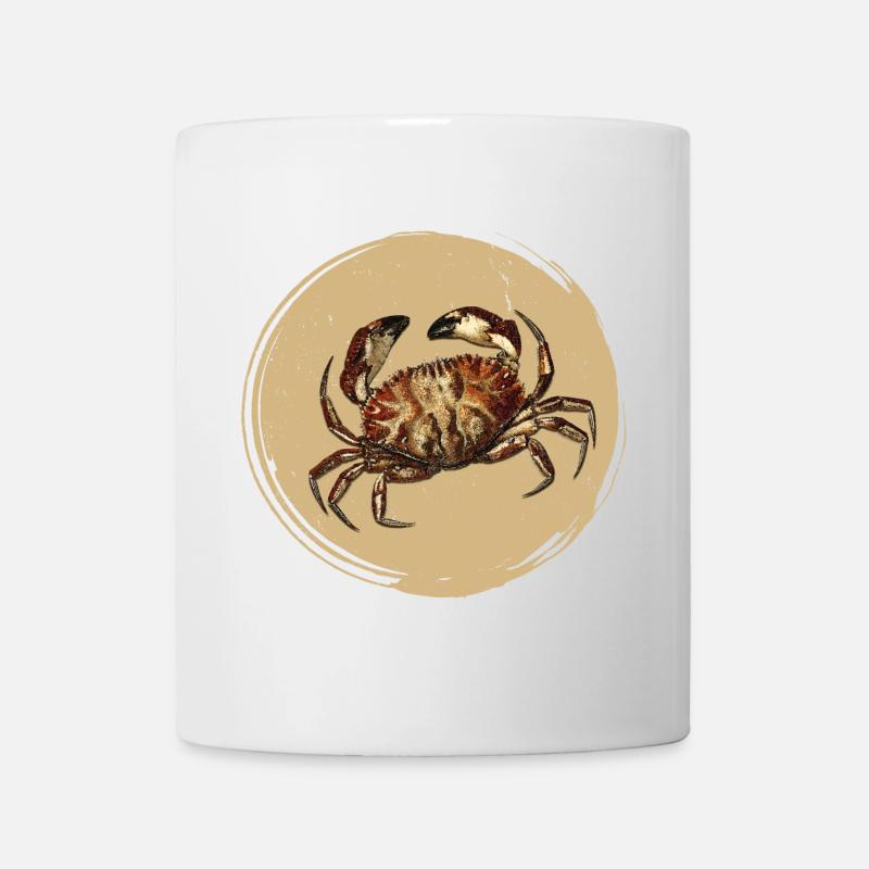 Krabbe - Tasse - Weiß
