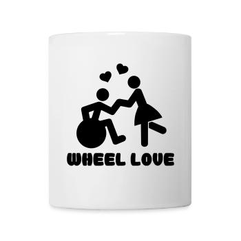 Wheellove für Rollstuhlfahrer, die tanzen * - Tasse - Weiß - Vorne