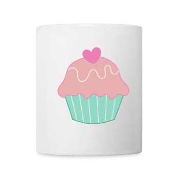 cook baking cake cupcake gift mother - Mug - white - Front