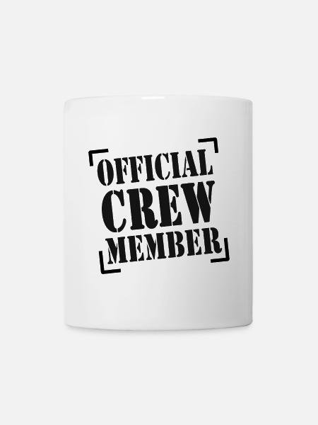 OFFICIAL CREW MEMBER - Tasse - Weiß