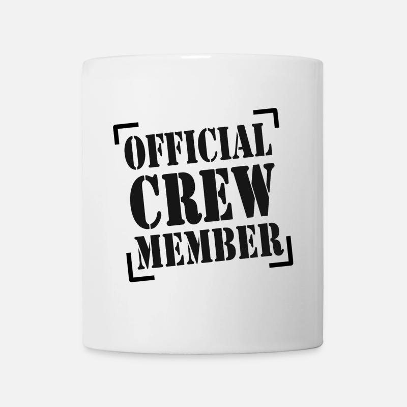 OFFICIAL CREW MEMBER - Tasse - Weiß
