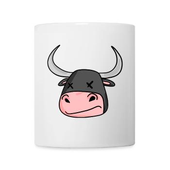 Bulls head bull - Mug - white - Front
