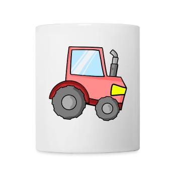 Tractor for children - Mug - white - Front
