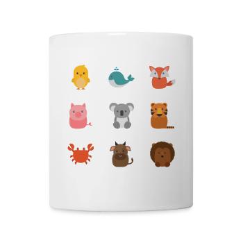 Nature - Mug blanc - blanc - Devant