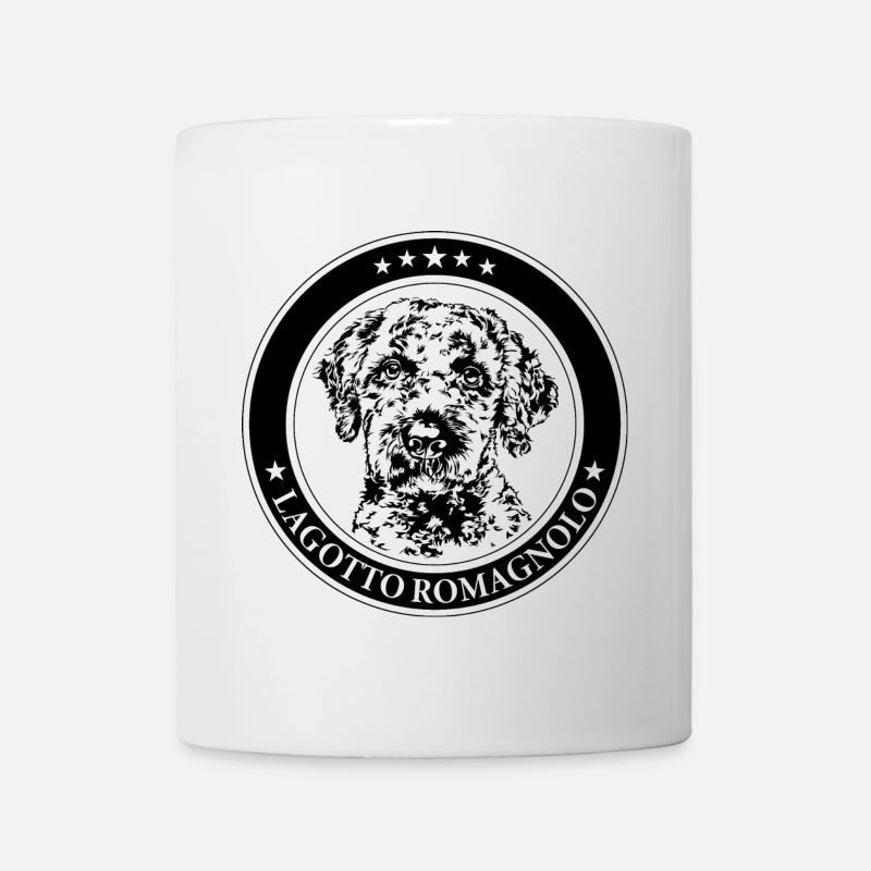 LAGOTTO ROMAGNOLO Portrait canin Chiens Wilsigns - Mug blanc - blanc