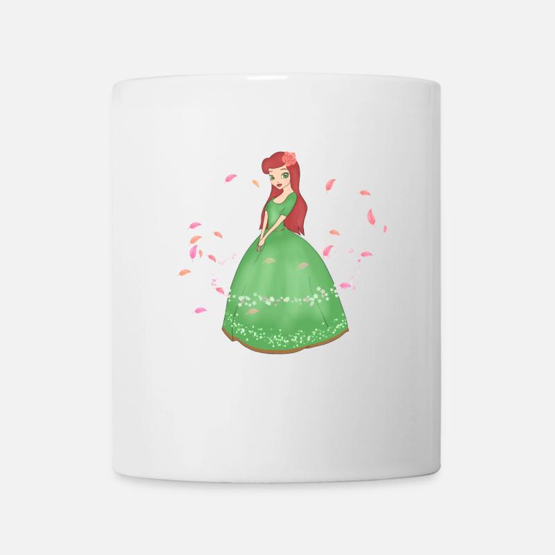 Prinzessin Mädchen - Tasse - Weiß