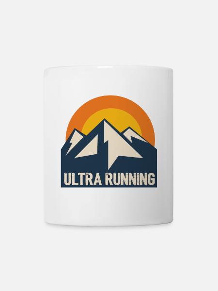 Ultra en cours d’exécution - Mug blanc - blanc
