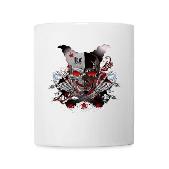 Diamonds Skull - Mug - white - Front