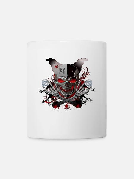 Diamanten Skull - Tasse - Weiß