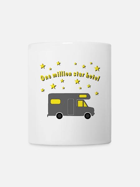 one million star hotel - Tasse - Weiß
