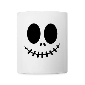 Halloween face - Mug - white - Front