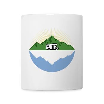 I hate people - Camping Nature Solitude - Mug - white - Front