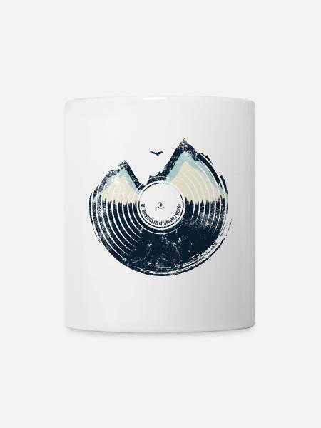 Echo Ridge Mountain Vinyl - Tasse - Weiß
