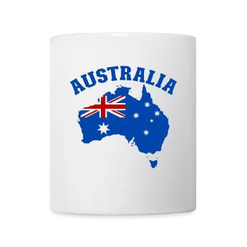 Australie Australie Drapeau - Mug blanc - blanc - Devant